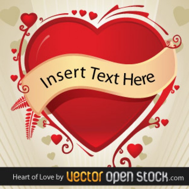 626x626 Love Heart By Vectoropenstock Vector Free Download