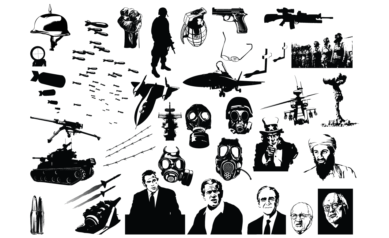 1270x778 War Vector Pack