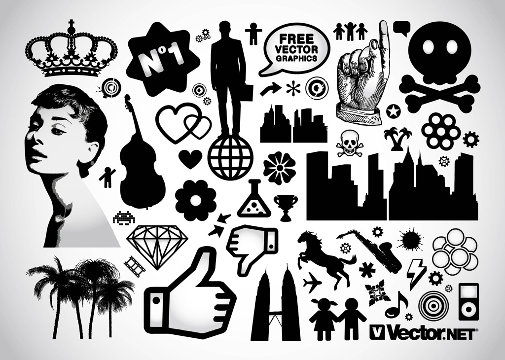 1024x730 Design Elements Vector Pack Vector Art Amp Graphics
