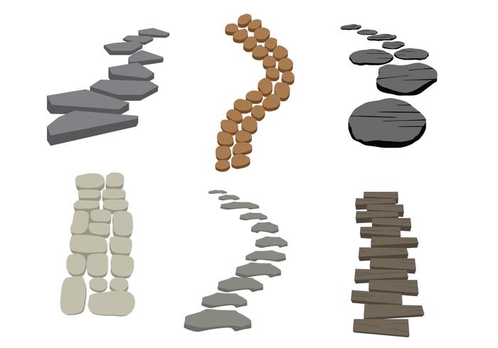 700x490 Stone Path Vector