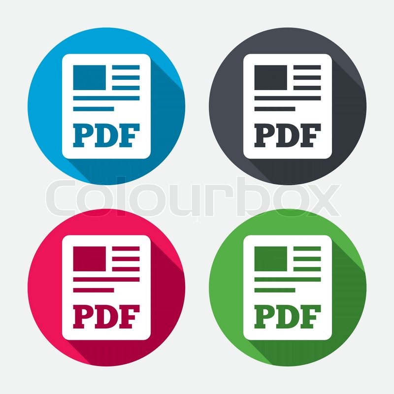 800x800 Pdf File Document Icon. Download Pdf Button. Pdf File Symbol