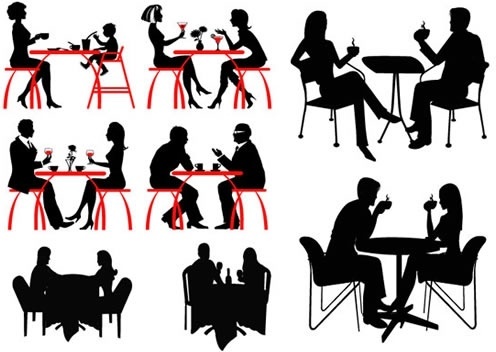496x352 Free Vector People Silhouettes Free Vector Download (10,900 Free