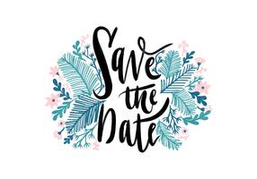 286x200 Wedding Save The Date Vector
