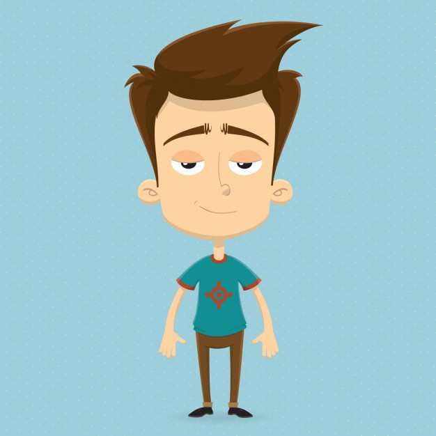 626x626 Coloured Boy Design Vector Free Download