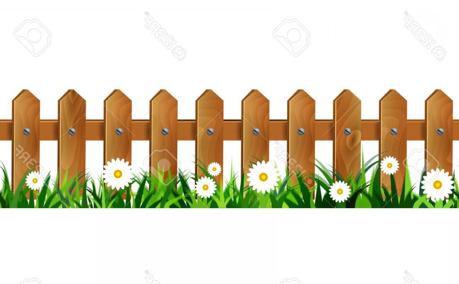 Vector Picket Fence at GetDrawings | Free download