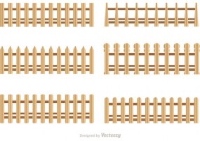 285x200 Wooden Picket Fence Free Vector Graphic Art Free Download (Found