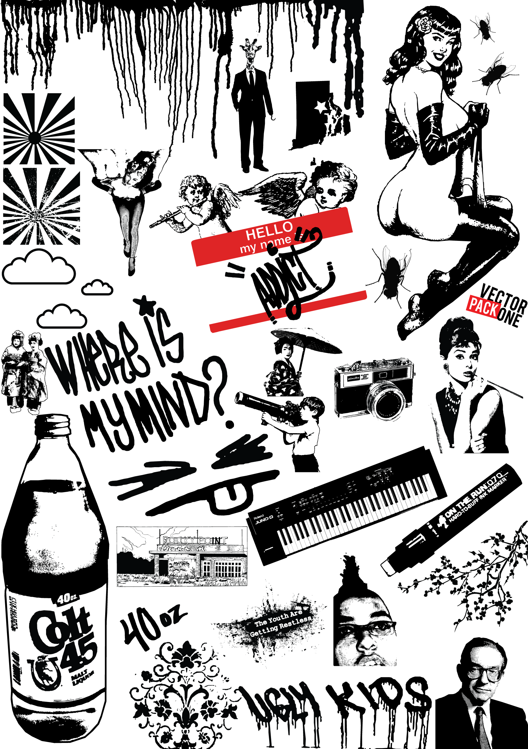 1742x2469 Vector Pack Uno By Jonny Doomsday