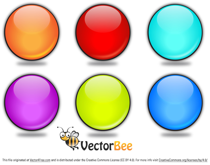 829x651 Free Button Vector Graphics