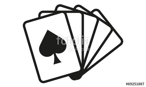 500x300 Kartenspiel Karten Pik Stock Image And Royalty Free Vector
