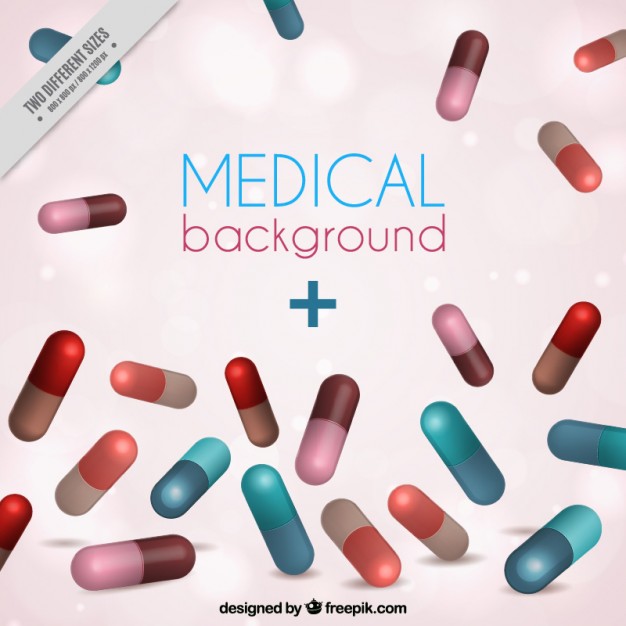 626x626 Pills Background Vector Free Download