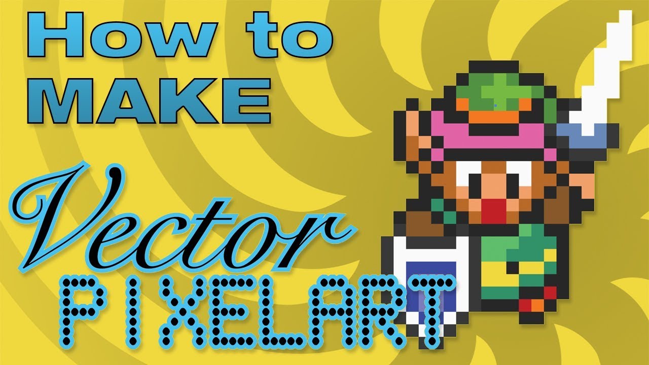 1280x720 How To Make Vector Pixelart