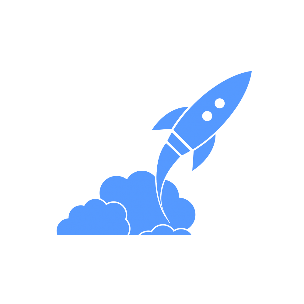 999x999 Rocket Logo Element Png Vector