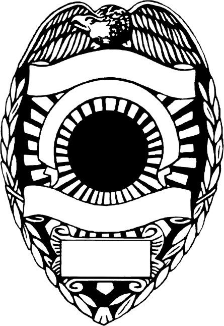 445x646 Vector Police Badges