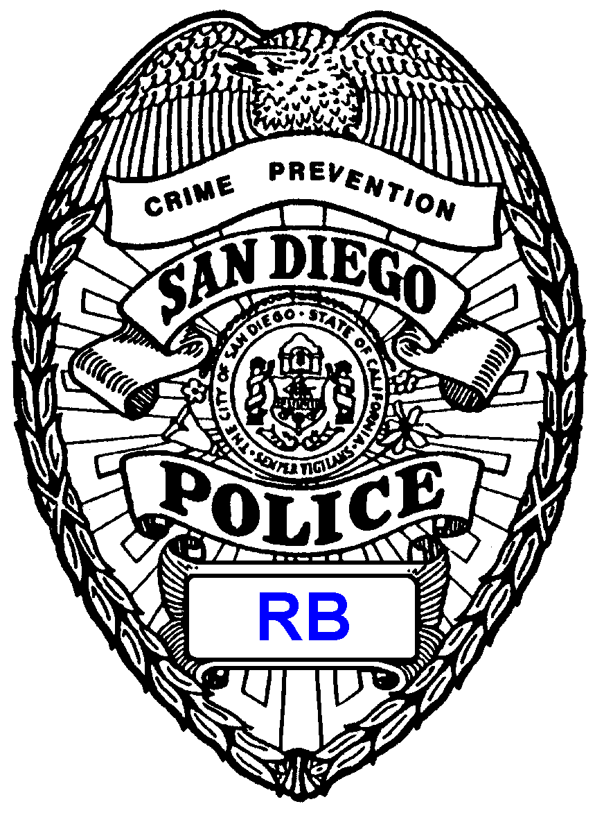 872x1172 Vector Clipart Police Badge