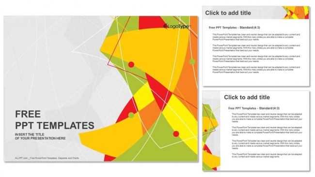 650x366 Abstract Line Vector Powerpoint Templates