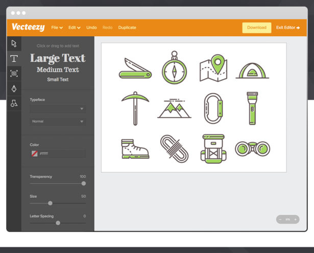 615x496 Vecteezy Launches A Free Vector Graphics Editor