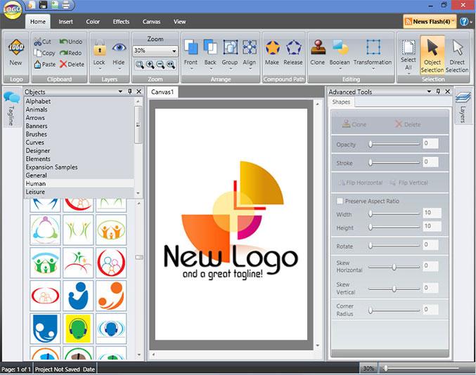 677x534 Logo Design Studio Pro Software