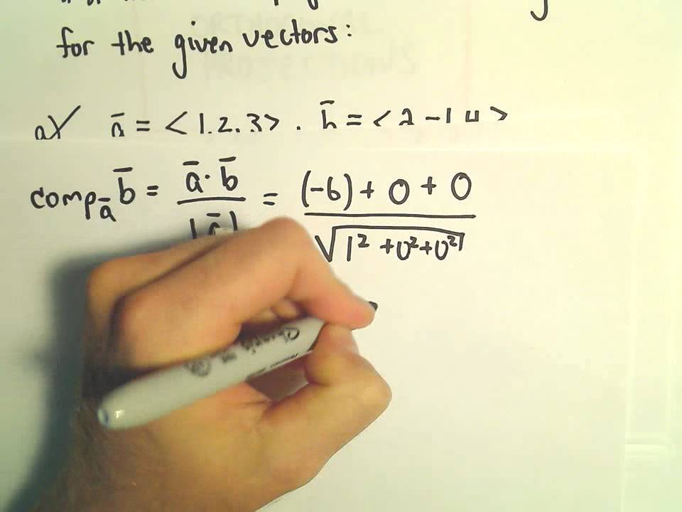 960x720 Orthogonal Projections