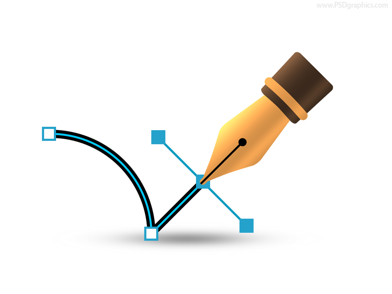 1280x960 Vector Pen Icon (Psd) Psdgraphics