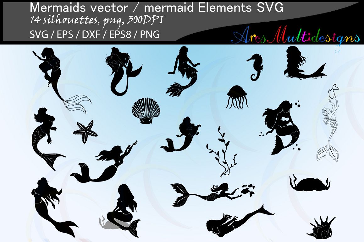 1158x772 Mermaid Silhouette Water Girls High Quality Beauty Girl