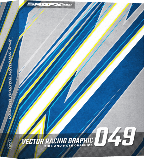 500x549 Vector Racing Graphic 049 School Of Racing Graphics