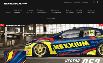 420x257 Website. Vector Racing