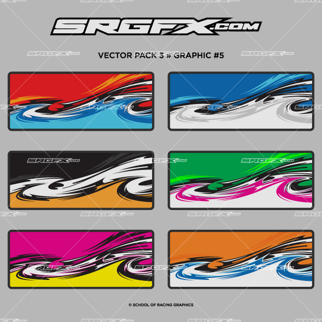 650x650 Vector Pack 3 School Of Racing Graphics