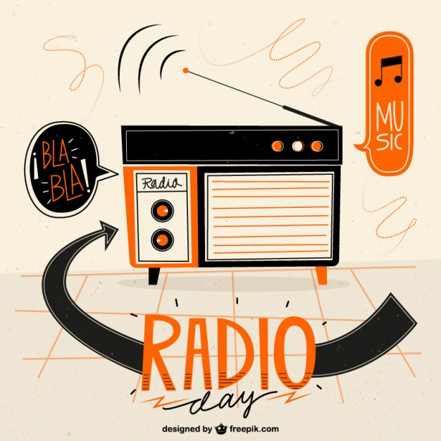 626x626 Geometric Radio Background Vector Free Download