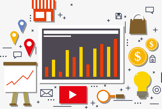 650x438 Growth Report Vector, Blackboard, Data, Cartoon Png And Vector For