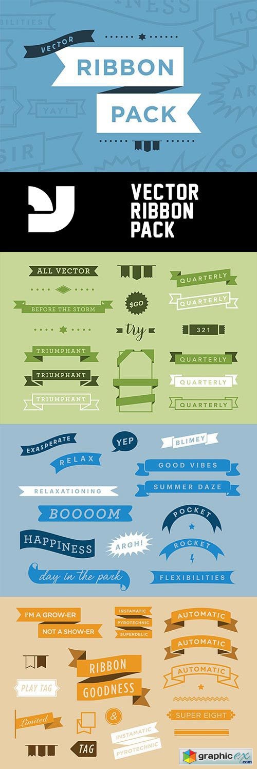 500x1496 Vector Ribbon Pack Free Download Vector Stock Image Photoshop Icon