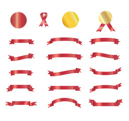 257x240 Search Photos Ribbon Banner Vector