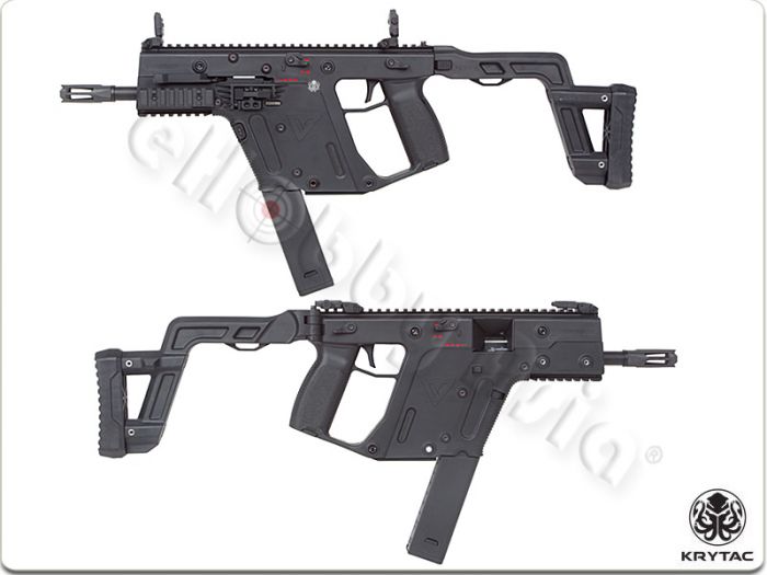 700x525 Krytac Kriss Vector Aeg Smg Rifle (Black)