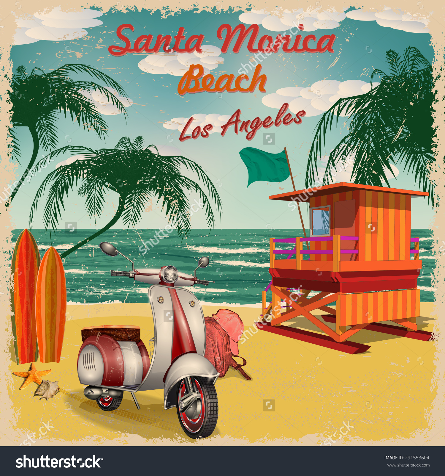 1499x1600 Santa Monica Clipart