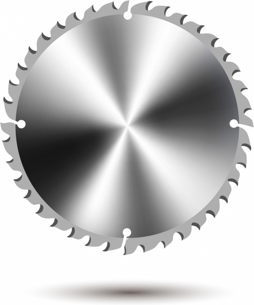 501x600 Circular Saw Blade Free Vector In Adobe Illustrator Ai ( .ai