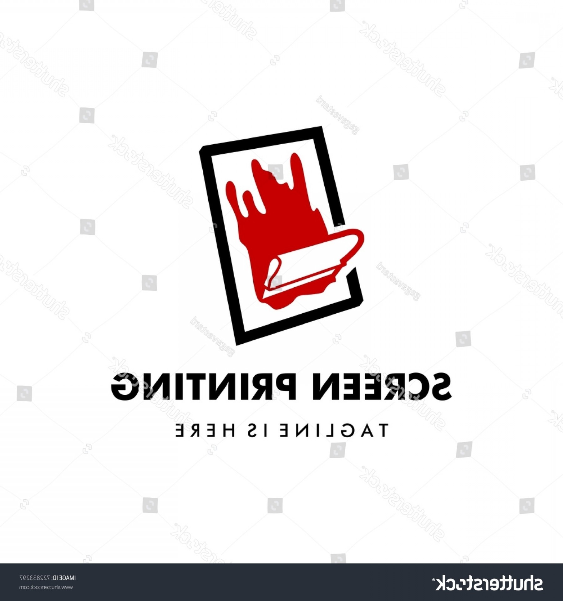 1800x1920 Silk Screen Printing Vector Logo Template Shopatcloth