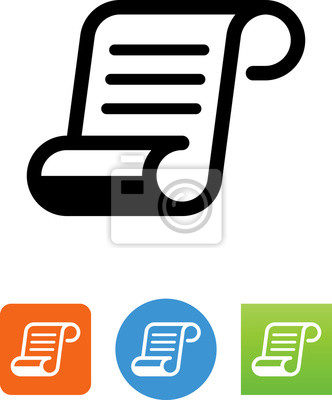 332x400 Vector Script Icon