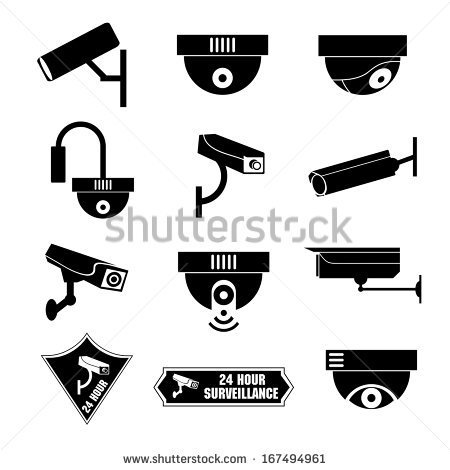 450x470 Vector Security Camera Video Surveillance Cctv Icon Vector