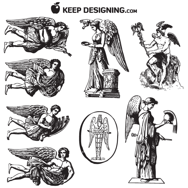 600x600 Decorative Elements Vintage Vectors