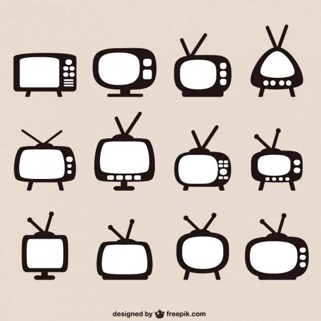 626x626 Retro Tv Sets Pack Vector Free Download
