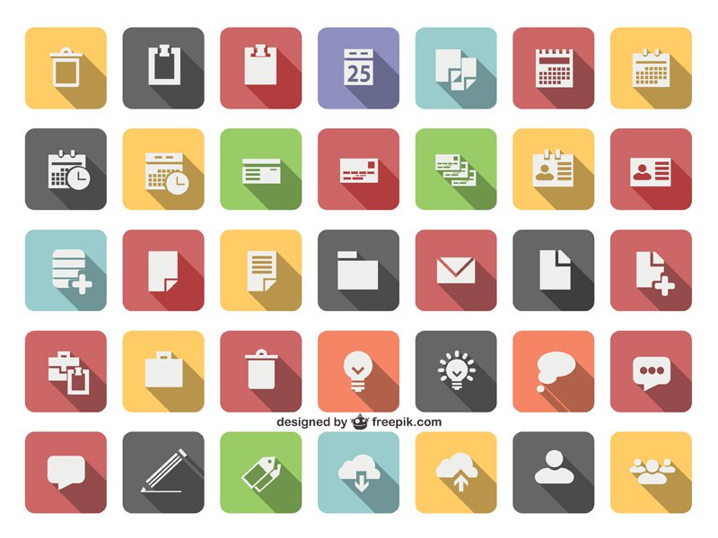800x600 New Flat Vector Icons Sets For Designers Vector Icons