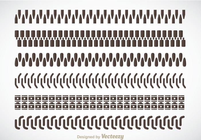 700x490 Zipper Vector Sets