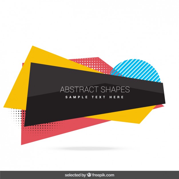 626x626 Abstract Shapes Collection Vector Free Download
