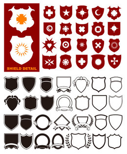 260x314 Download Vector Shapes Free Shield Clipart Shape