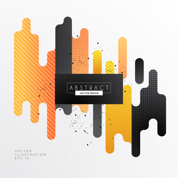 626x626 Ai] Geometric Background With Round Shapes Vector Free Download