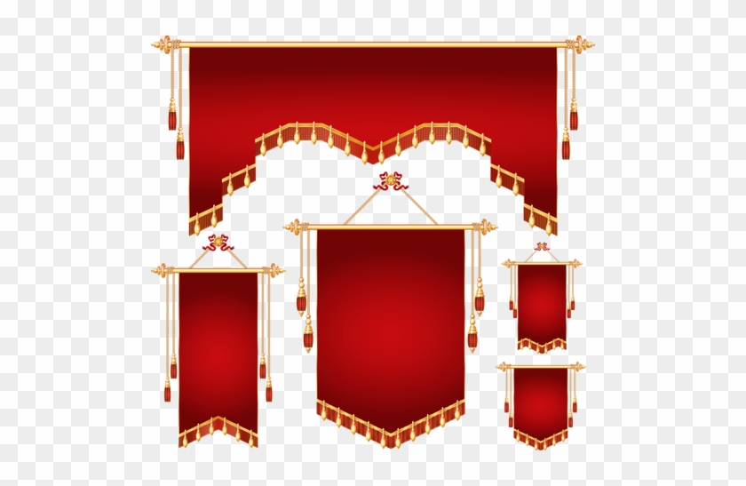 840x547 Royal Banner Different Shapes Vector