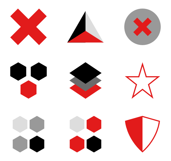 600x564 3 Shapes Design Icon Packs