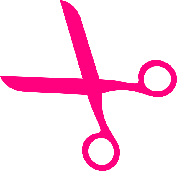 600x580 Scissors Clip Art Pink Hair Scissors Clip Art