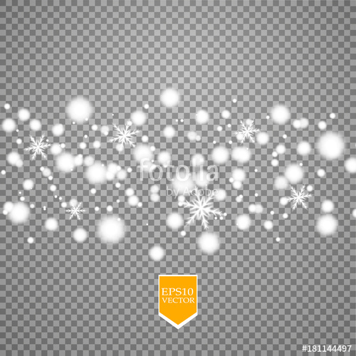 500x500 Shine White Snowflake With Glitter Isolated On Transparent