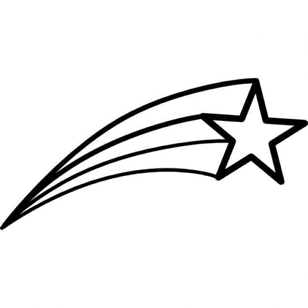 626x626 Shooting Star Vector