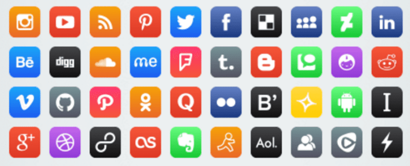 800x325 54 Beautiful [Free!] Social Media Icon Sets For Your Website